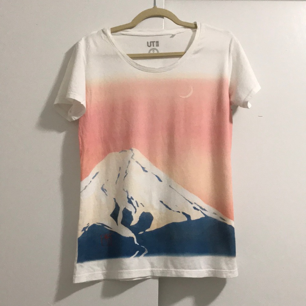 UNIQLO Rare Mt Fuji T-shirt